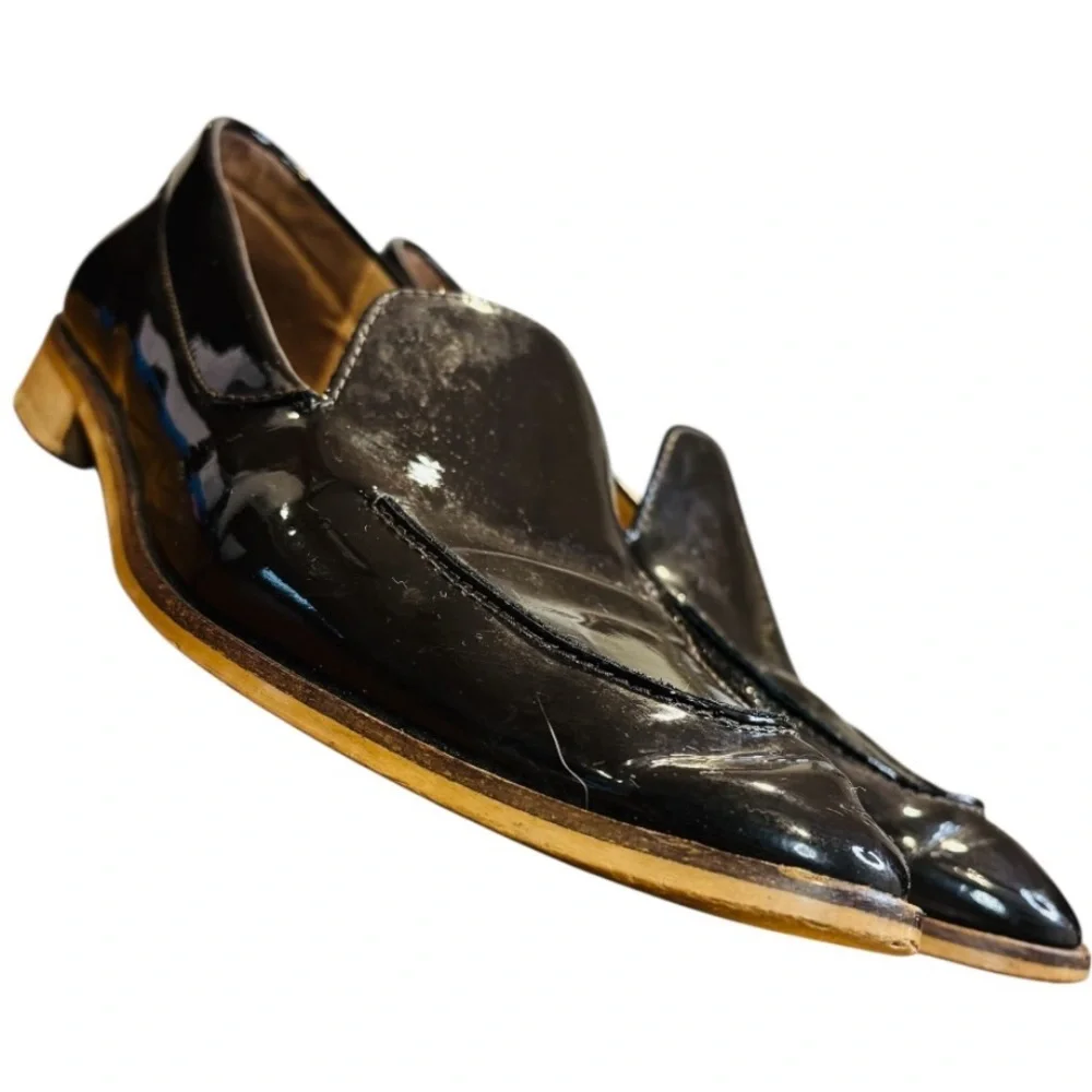 Everlane The Modern Loafer Women’s Brown Patent Leather Loafers Size 9 1/2